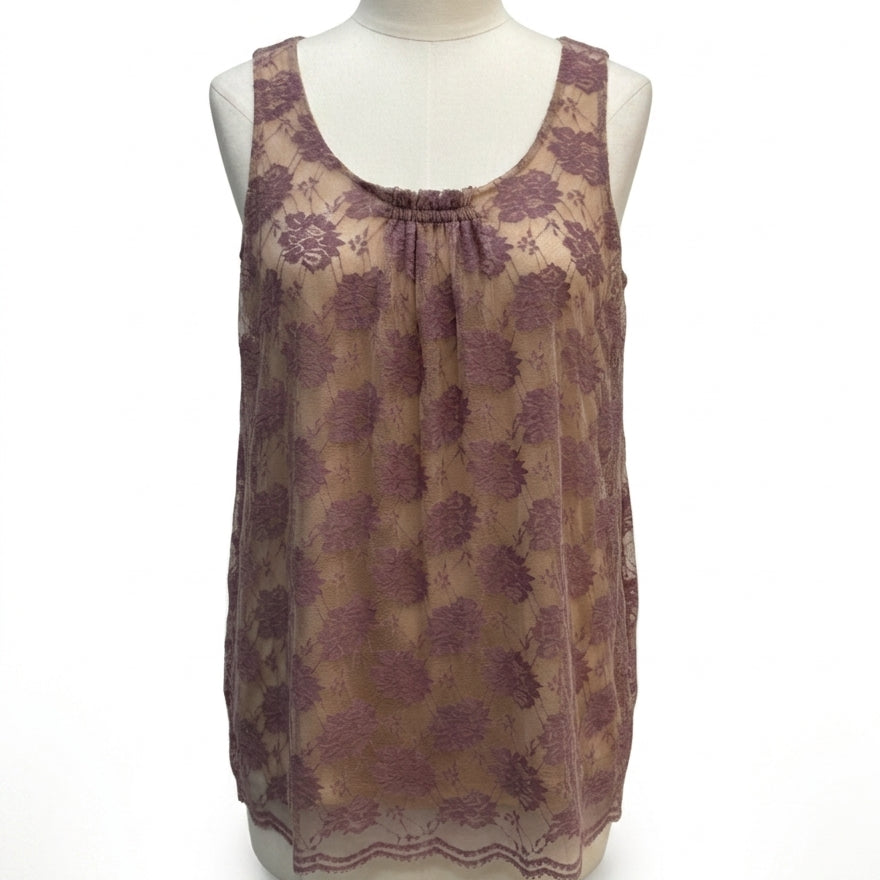 CAbi · Intrigue Tank Top · Small · Lilac