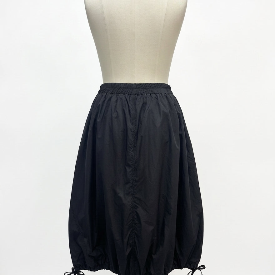 Luukaa · Windbreaker skirt · 12 · Black
