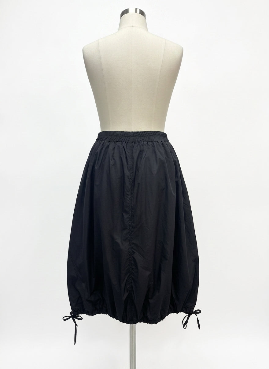 Luukaa · Windbreaker skirt · 12 · Black