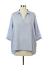 Sigrid Olsen · Blouse · 2X · Light Blue