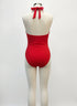 Tempt Me · Ruched Swimsuit · Small · Red
