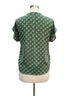 Cabi · Stevie Top · Medium · Green Floral