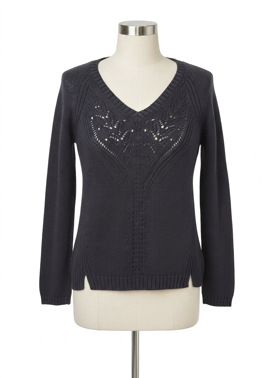 Garnet Hill · Sweater · Medium · Black