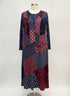 Carole Little · Patchwork vest and dress set · L/XL · DenimMulti