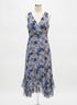 Sundance · Dress · 10 · Blue Navy Floral Print