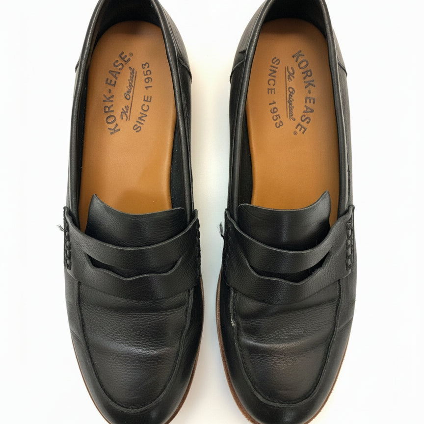 Kork Ease · Penny Loafer · 8 · Black