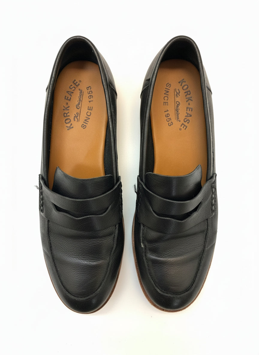 Kork Ease · Penny Loafer · 8 · Black