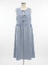 Joie · Sleeveless Dress · Large · Blue and White