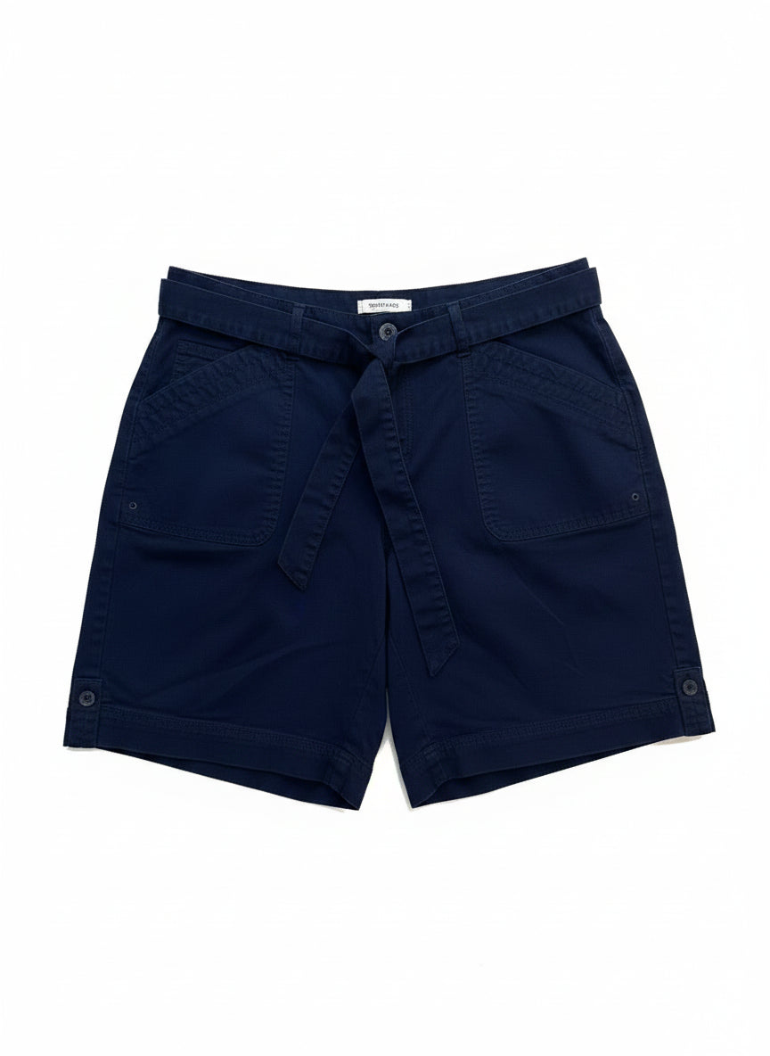 GloriaVanderBilt · Bermuda Shorts · 8 · Navy