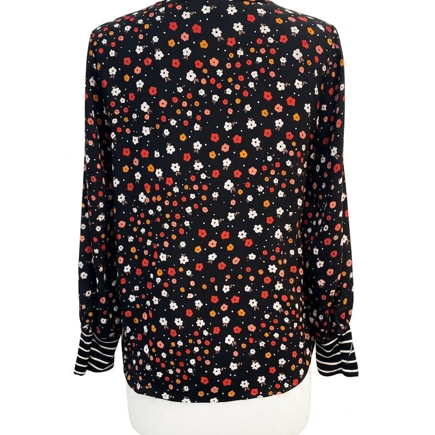 CAbi · Cheerful Blouse · Medium · Black