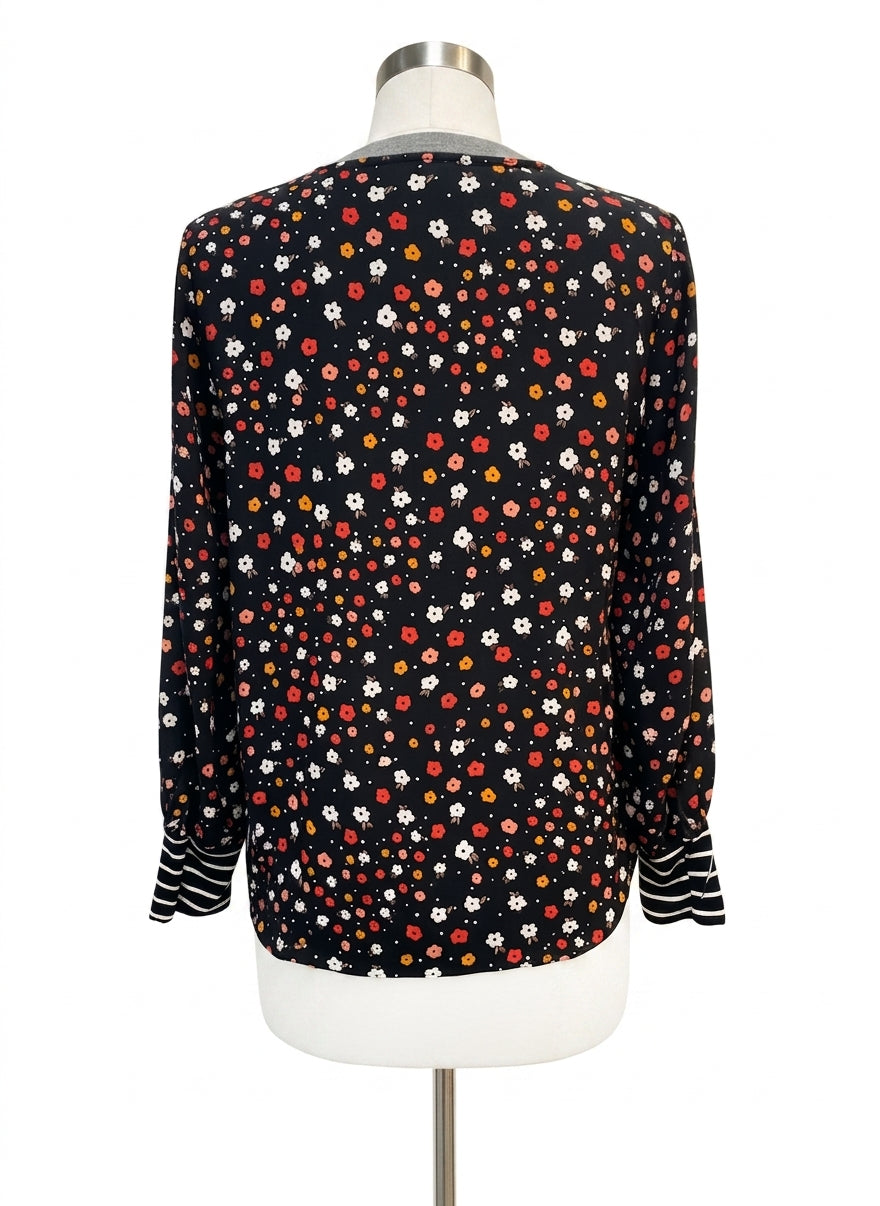 CAbi · Cheerful Blouse · Medium · Black