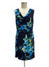 Ralph Lauren · Midnight Floral Sleeveless Dress · 18 · Midnight Floral