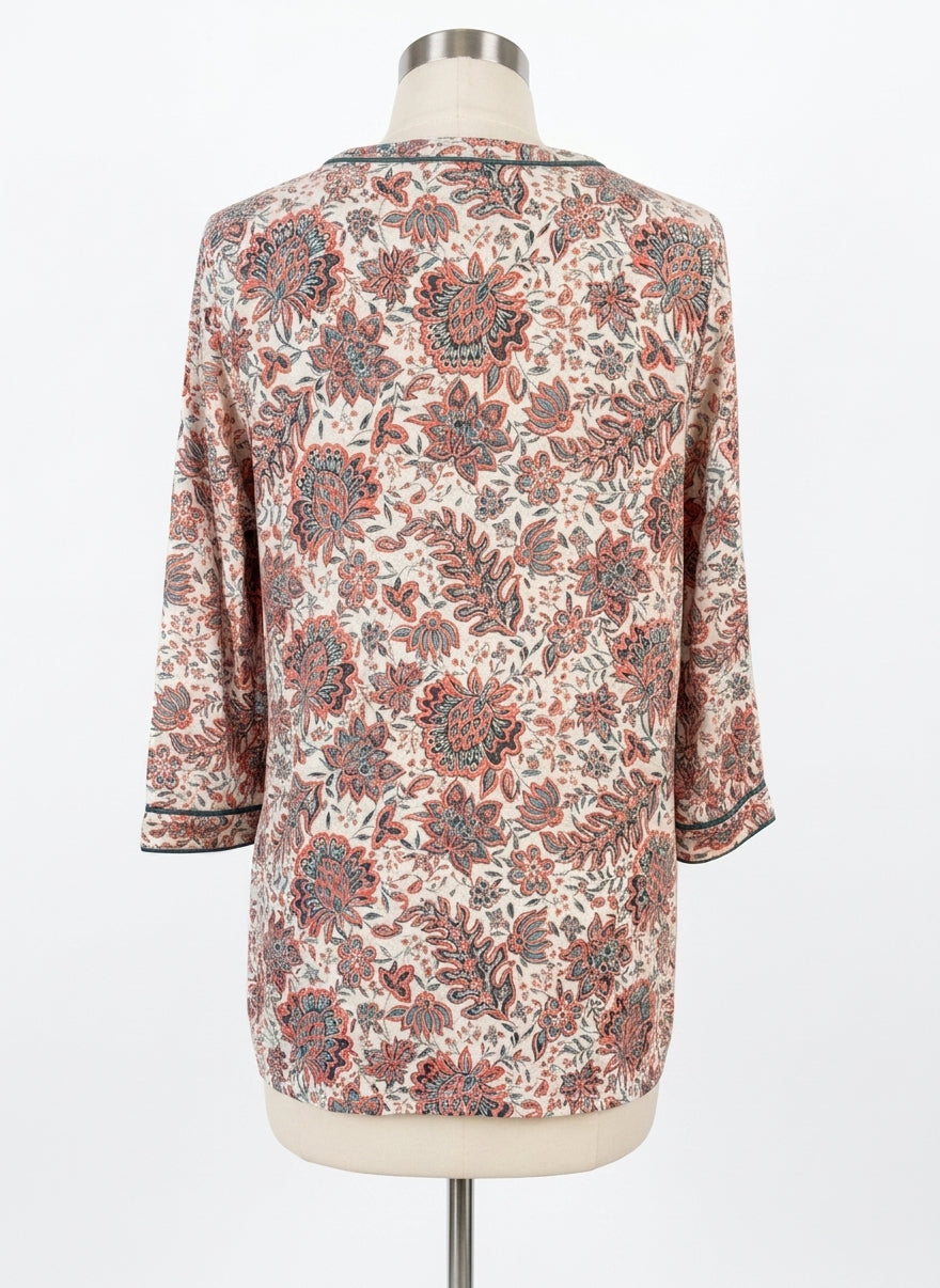 J. Jill · Blouse · Medium · CreamOlive