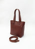 Portland Leather · Mini Crossbody · Convertible · Mahogany