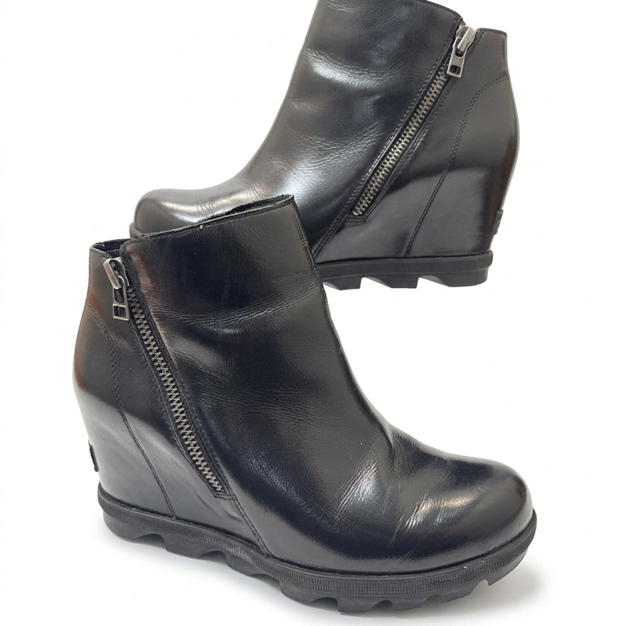 Sorel · Joan of Arctic Wedge II · 8 · Black