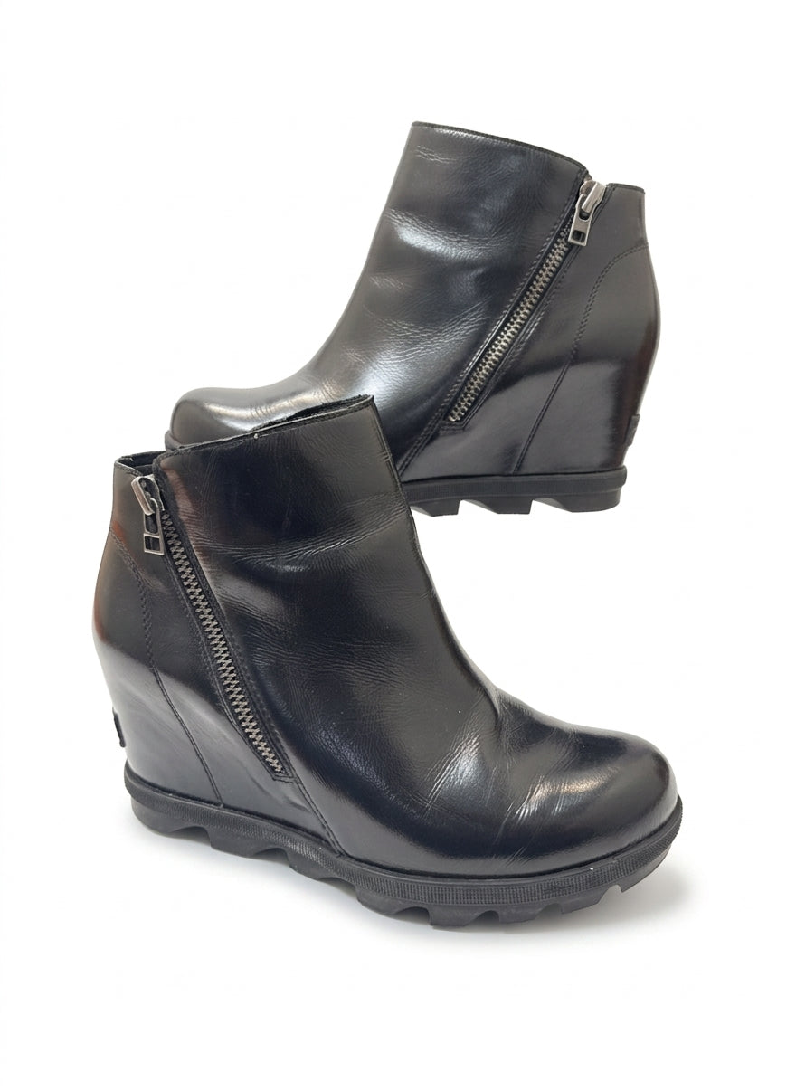 Sorel · Joan of Arctic Wedge II · 8 · Black