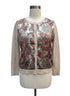 Sioni · Sweater · Medium · Beige Multi Paisley