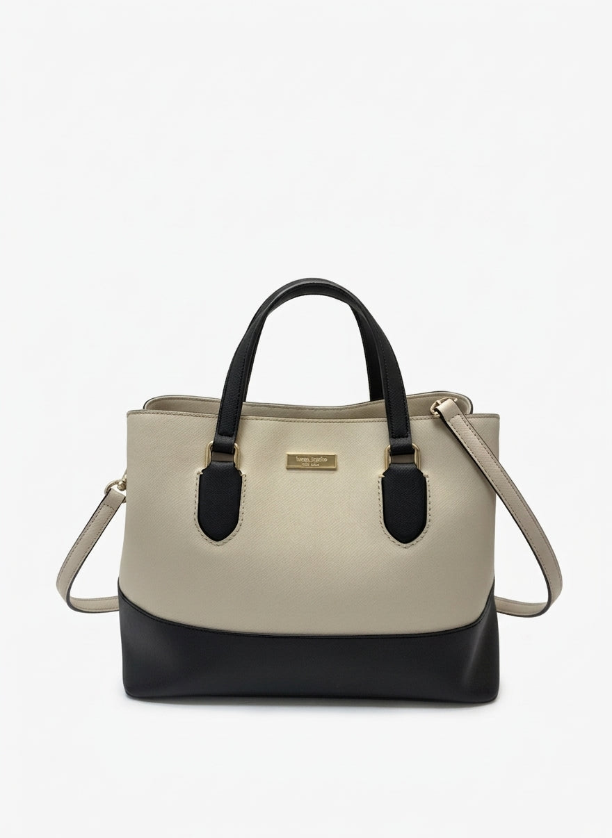 Kate Spade · Laurel Way Evangeline · Convertible · Ivory/Black