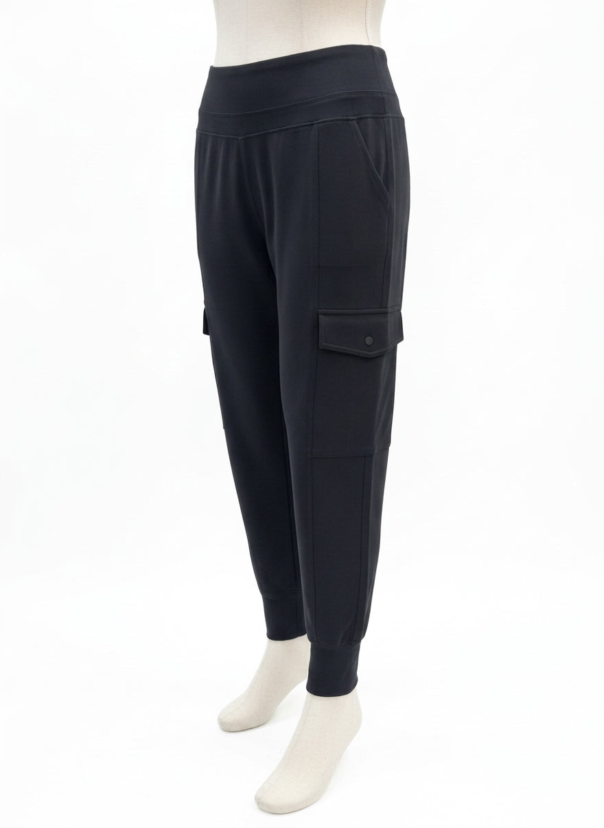 Athleta · Venice Cargo Jogger · Large · Black