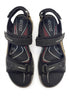 Ecco · Yucatan Sandals · 8.5 · Black
