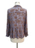 Sundance · Boho Chic Top Silk burnout · Medium · LavenderBeige
