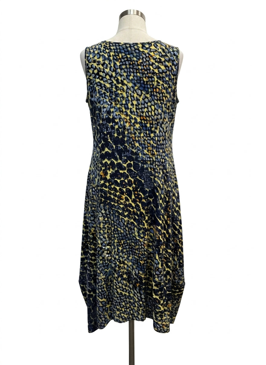 Comfy USA · Maxi Dress · Large · NavyLime