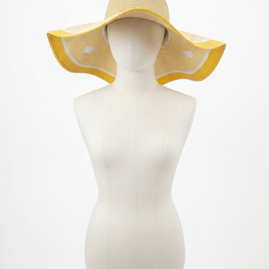 August Hats · Sun Hat · OS · Yellow