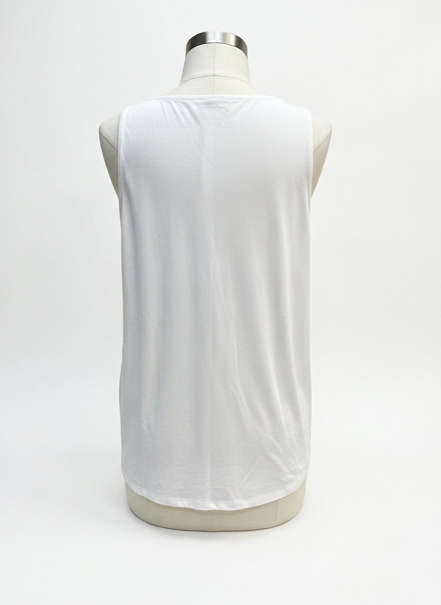 Cupio · Tank Top · Medium · White