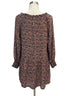 Velvet · 100% Viscose Dress w/ Smocked Detail · Medium · Multi