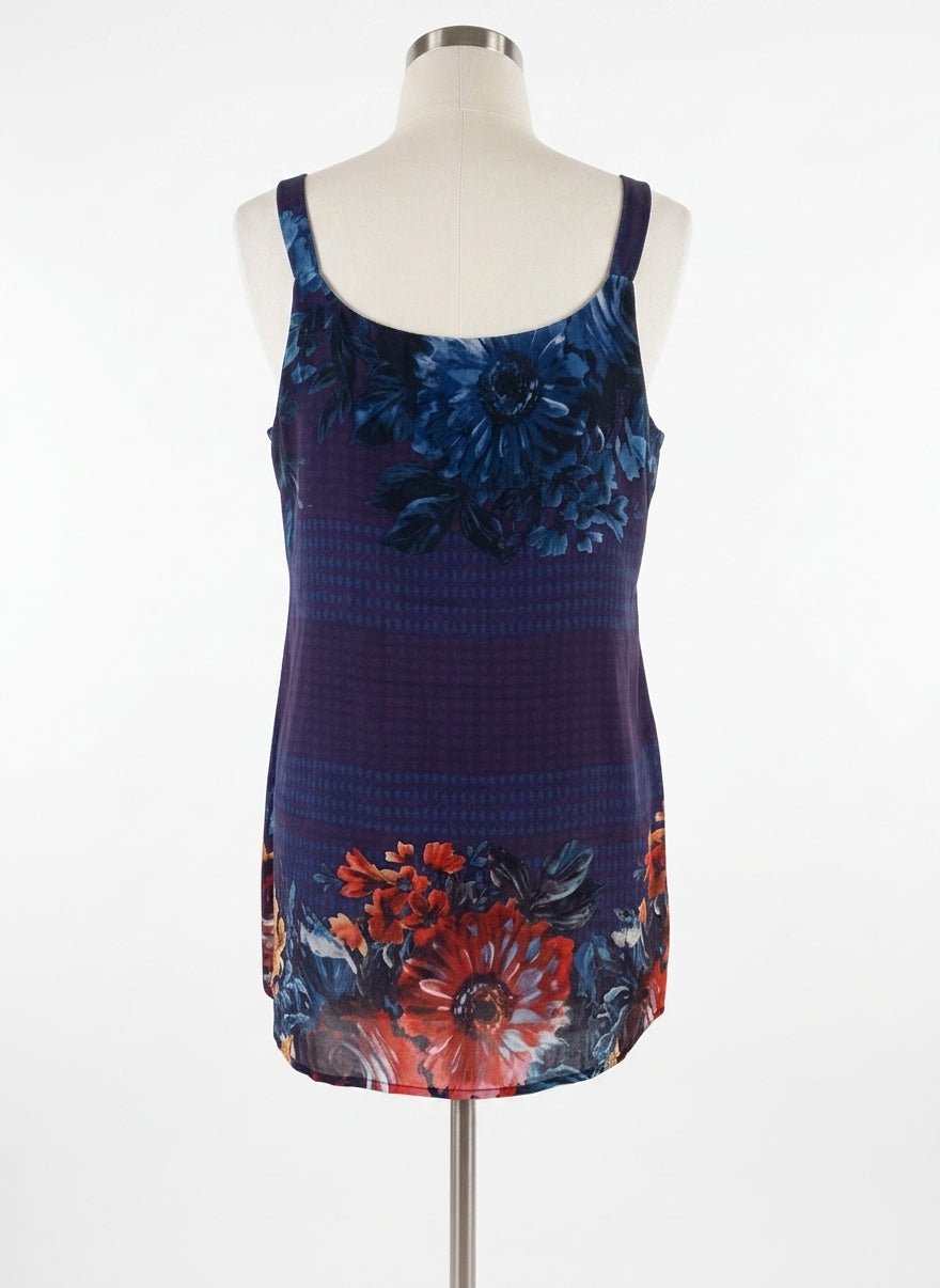 CAbi · Artist Cami · Medium · NavyFloral