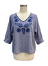 Lands' End · Blouse · Medium · Blue