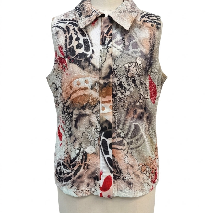 UBU · Vest · XLarge · CreamMulti