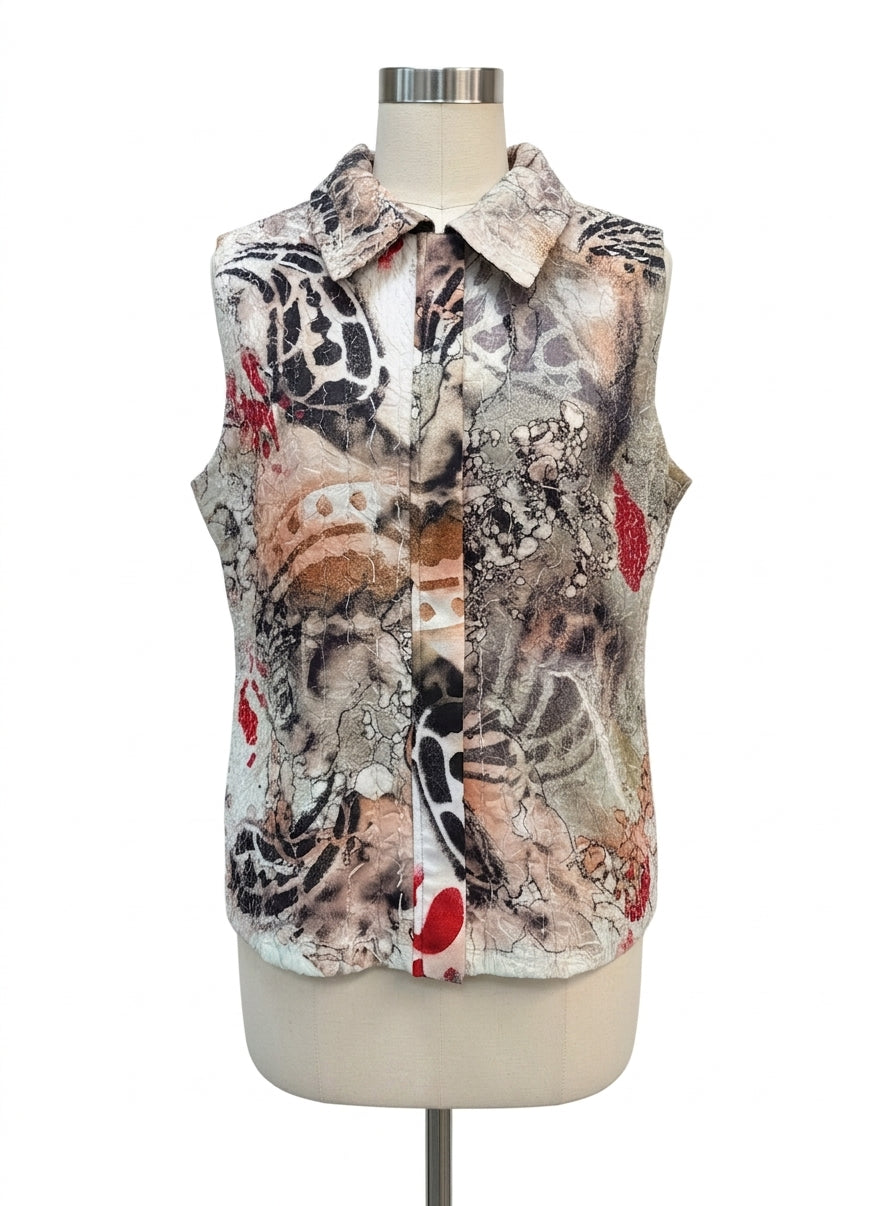 UBU · Vest · XLarge · CreamMulti