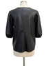 Marc NY · Elbow Length Top · Large · Black