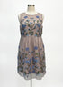 Sundance · Lace Overlay Dress Forget-Me-Not · Large · BlueFloral