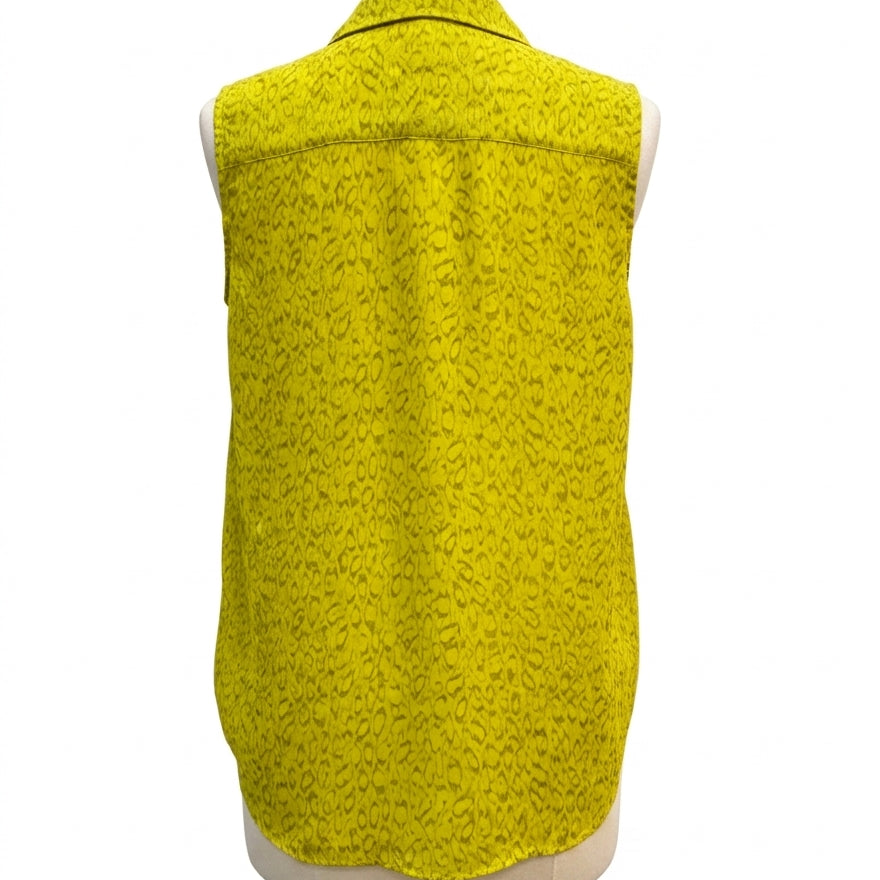 CAbi · Reign Ruffle · Small · Chartreuse