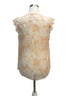 Anthropologie · Blue Tassel Pleated W/ Bow Detail & Camisole · Medium · Peach/White