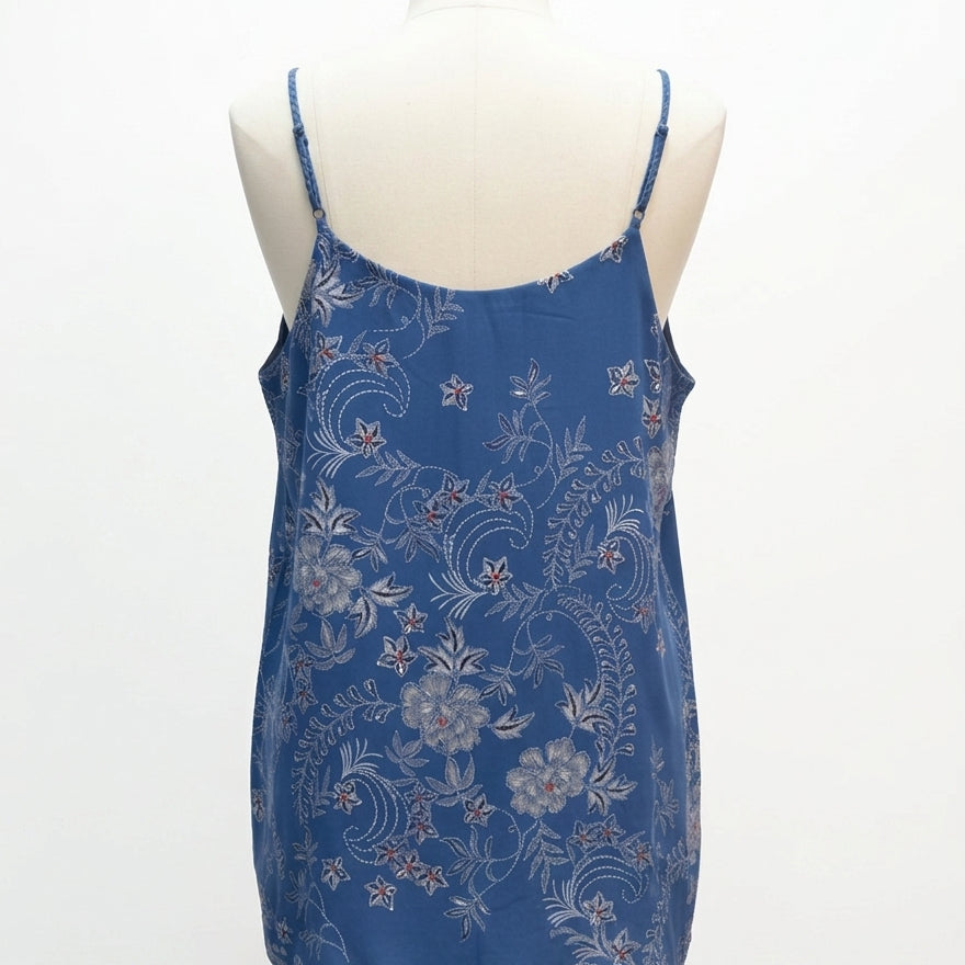 Zac&Rachel · Tank Top · M · Blue Floral