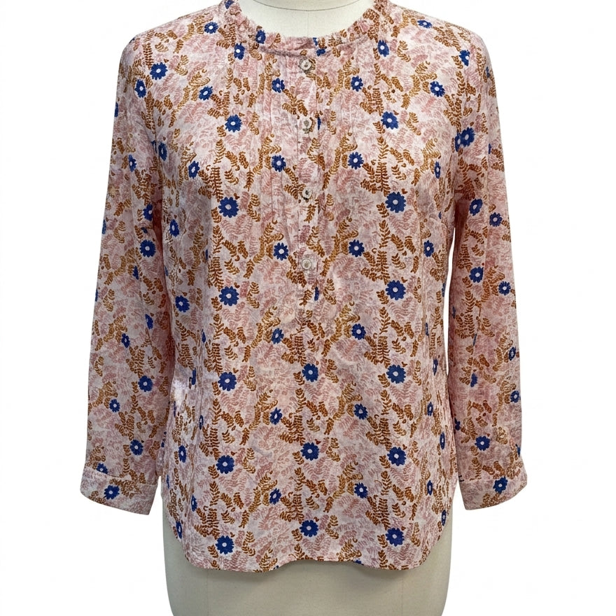 Talbots · Blouse · Medium · CreamPink