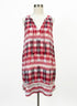 Lucky Brand · Sleeveless Dress · Large · RedMulti