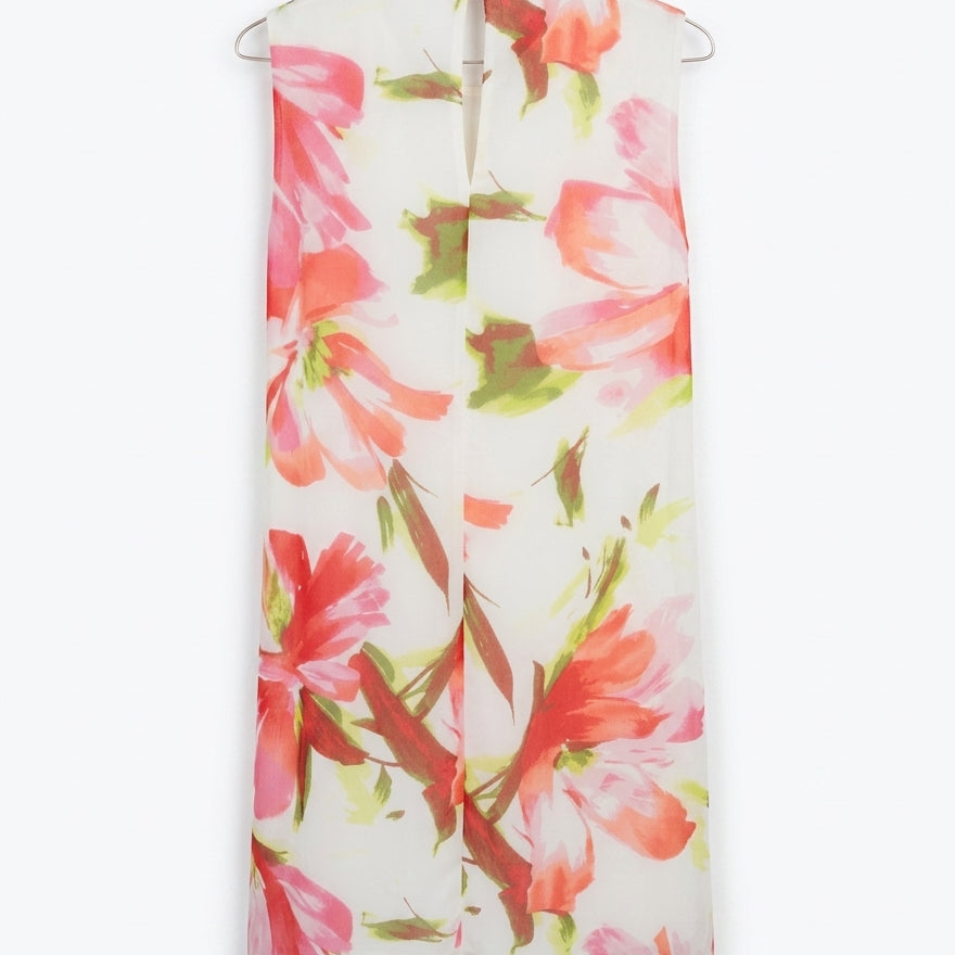 Jessica Howard · Dress · 18W · WhitePink Floral Print