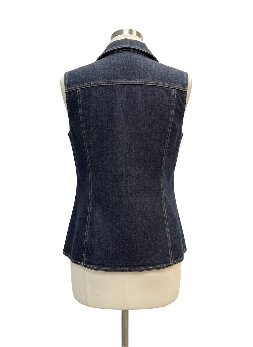 ADDITIONS by CHICO'S · Jean Vest · Medium · Denim