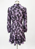 Simply Vera · Longsleeve Dress · Medium · Purple and Black