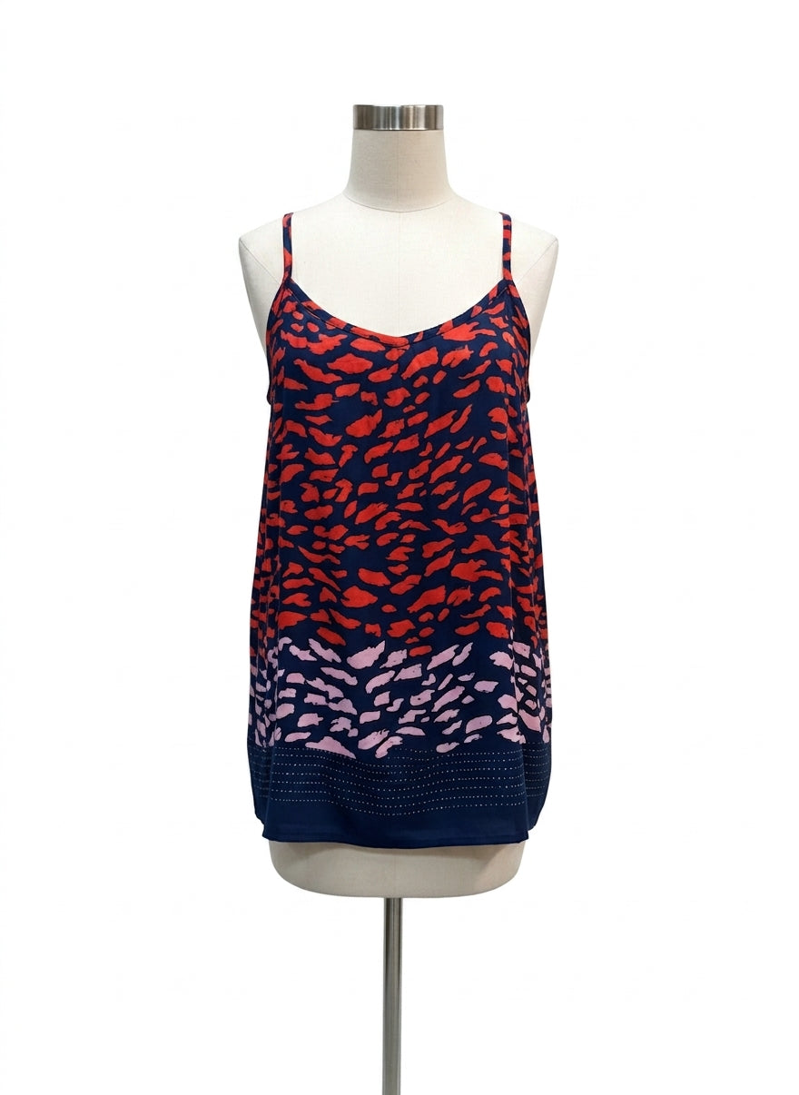 CAbi · CAbi 5548 Smooch cami · Large · NavyRed