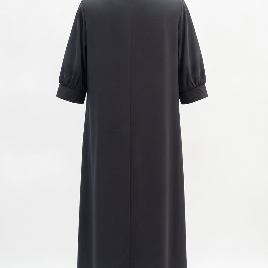 Jude Connally · Elbow Length Dress · Large · Black