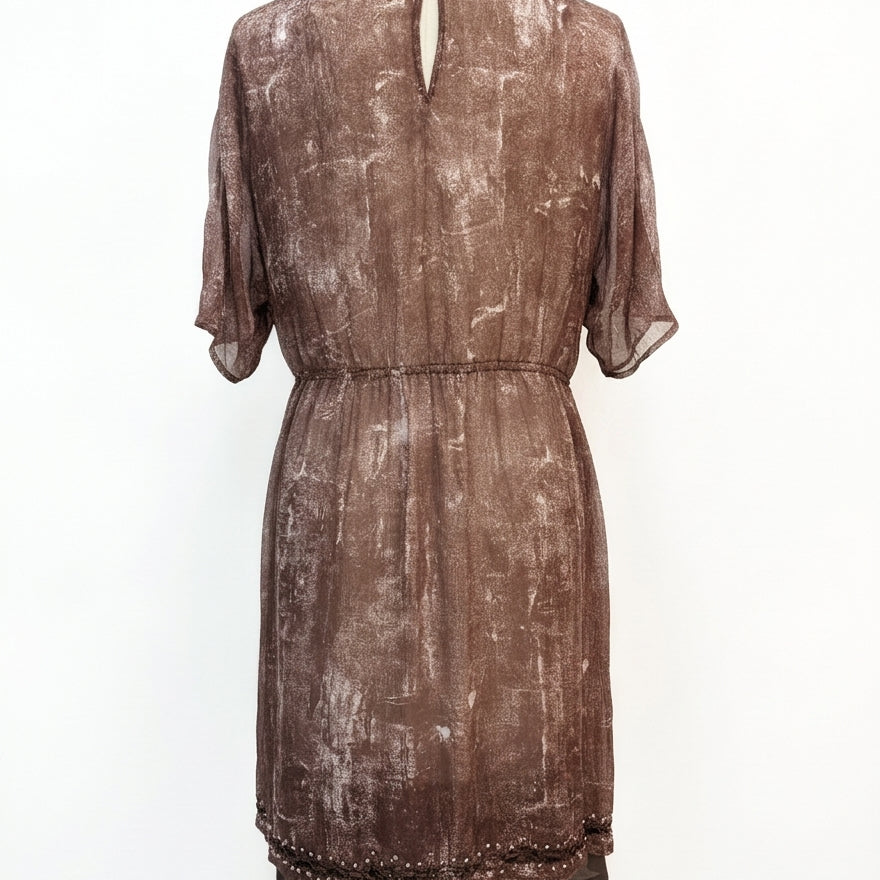 Anthropologie · Blue Tassel · Medium · Brown