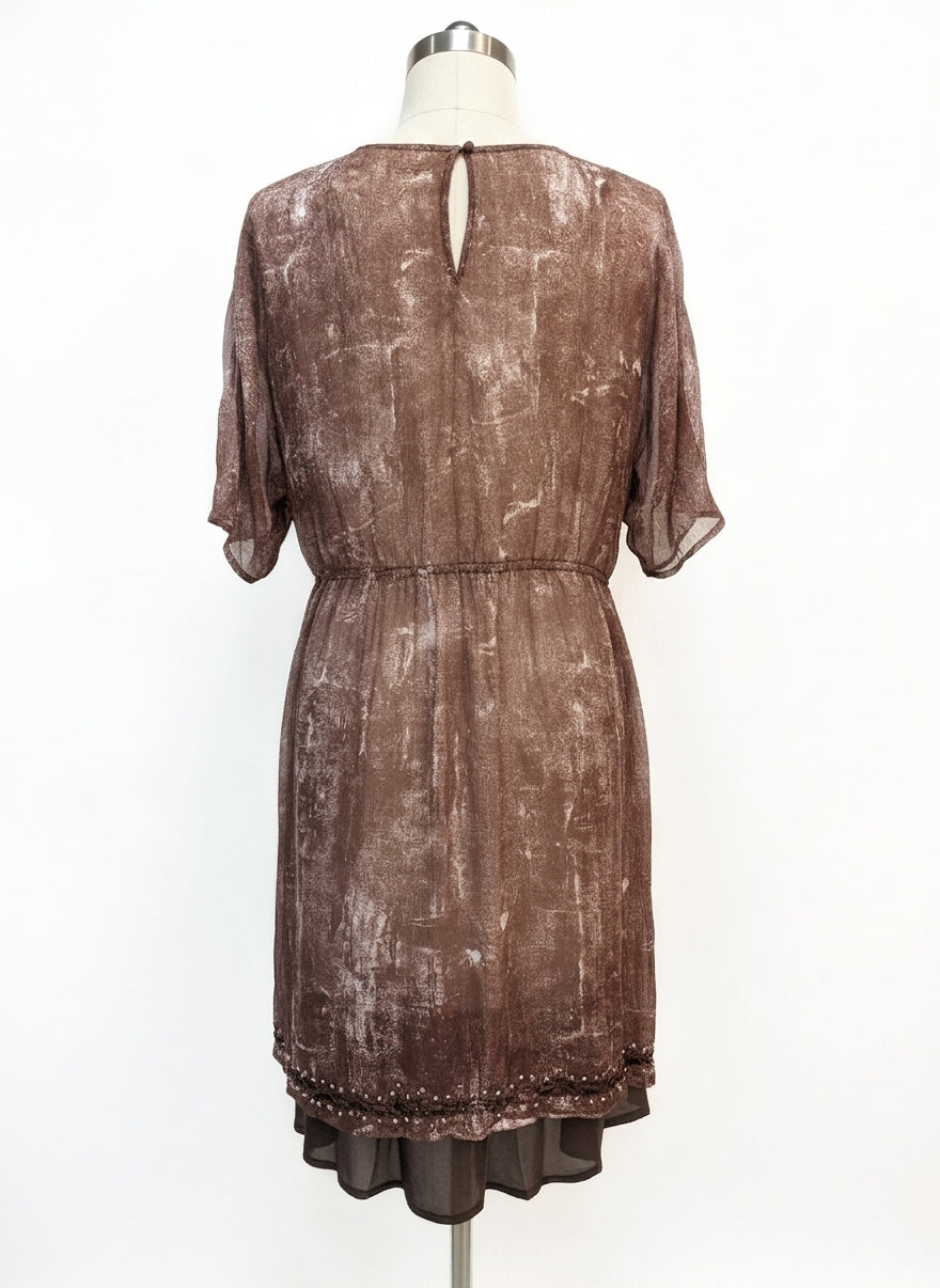 Anthropologie · Blue Tassel · Medium · Brown