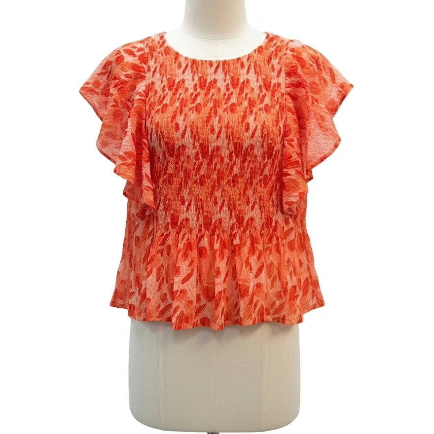 Blue Tassel · Smocked · Small · PoppyPink