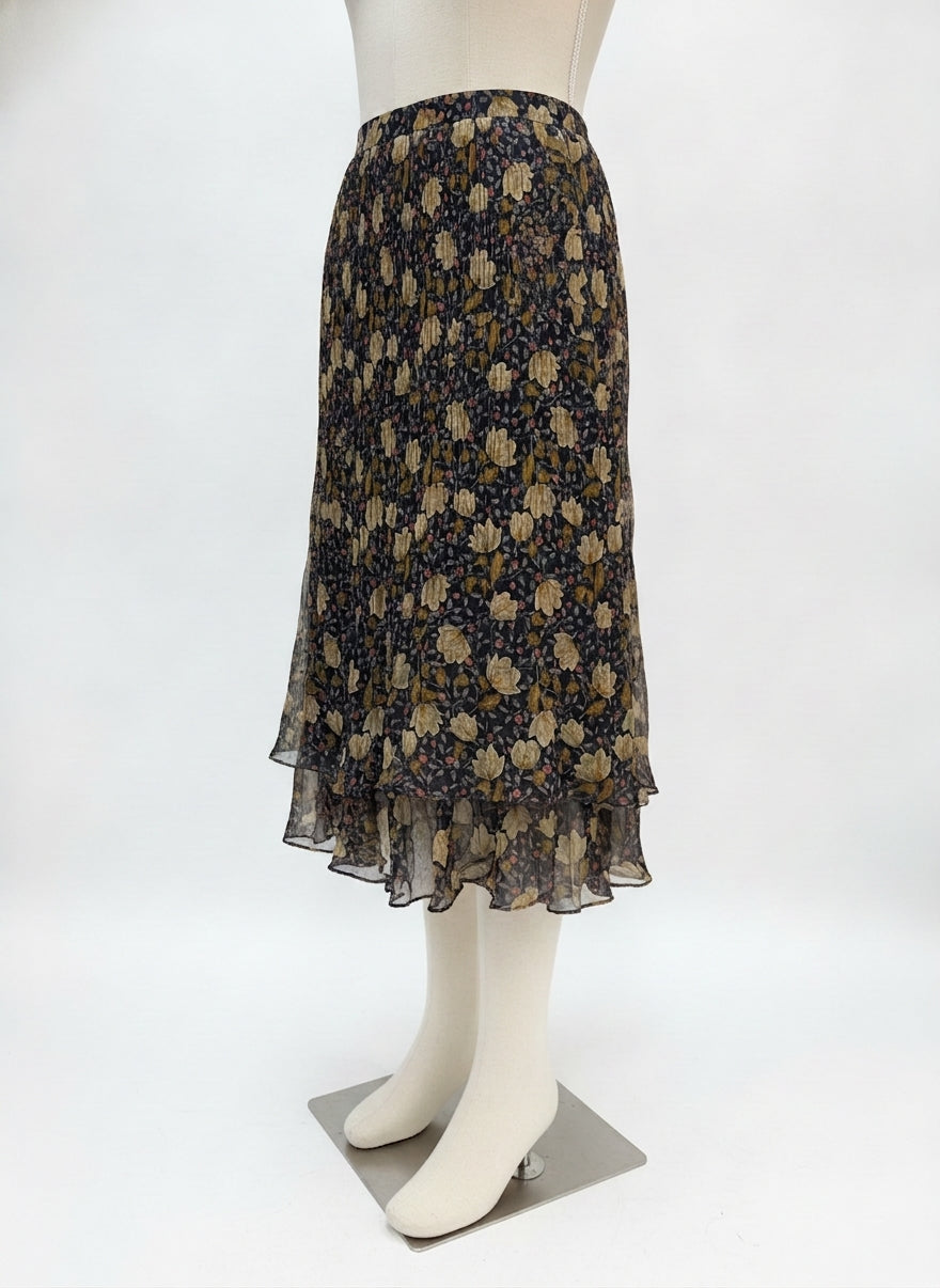Braeve · Floral maxi skirt · Small · BlackFloral