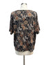 Gudrun Sjödén · Blouse · XLarge · BlackBrown Floral